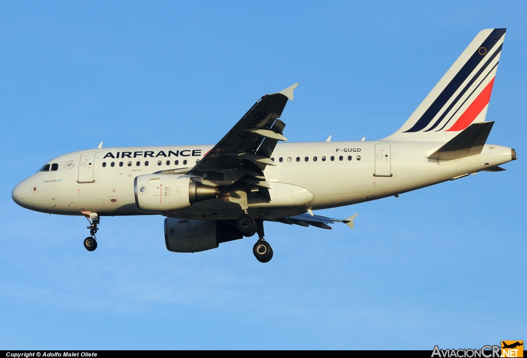 F-GUGD - Airbus A318-111 - Air France