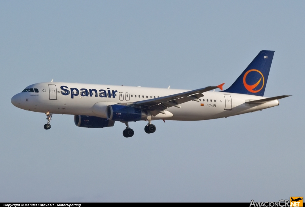 EC-IPI - Airbus A320-232 - Spanair