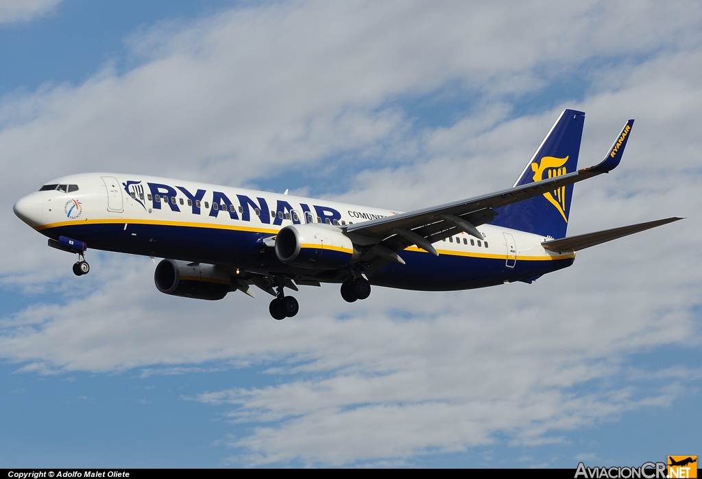 EI-EKS - Boeing 737-8AS - Ryanair