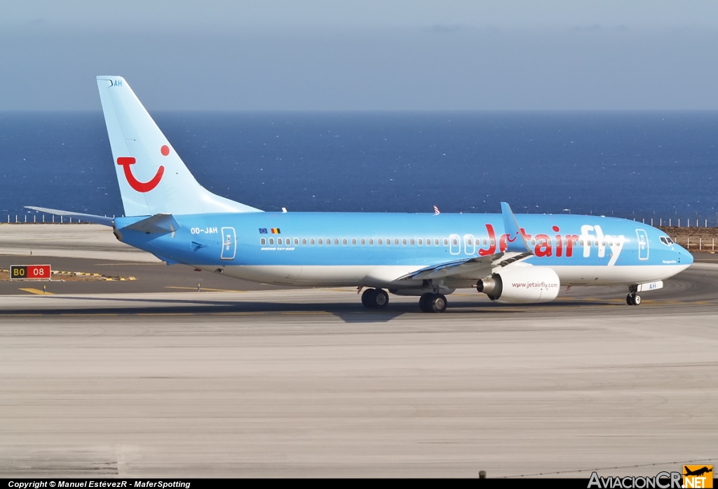 OO-JAH - Boeing 737-8K5 - Jetairfly