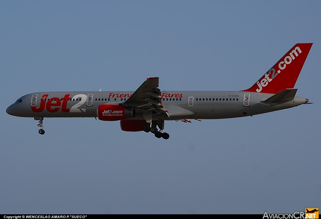 G-LSAG - Boeing 757-21B - Jet2.com