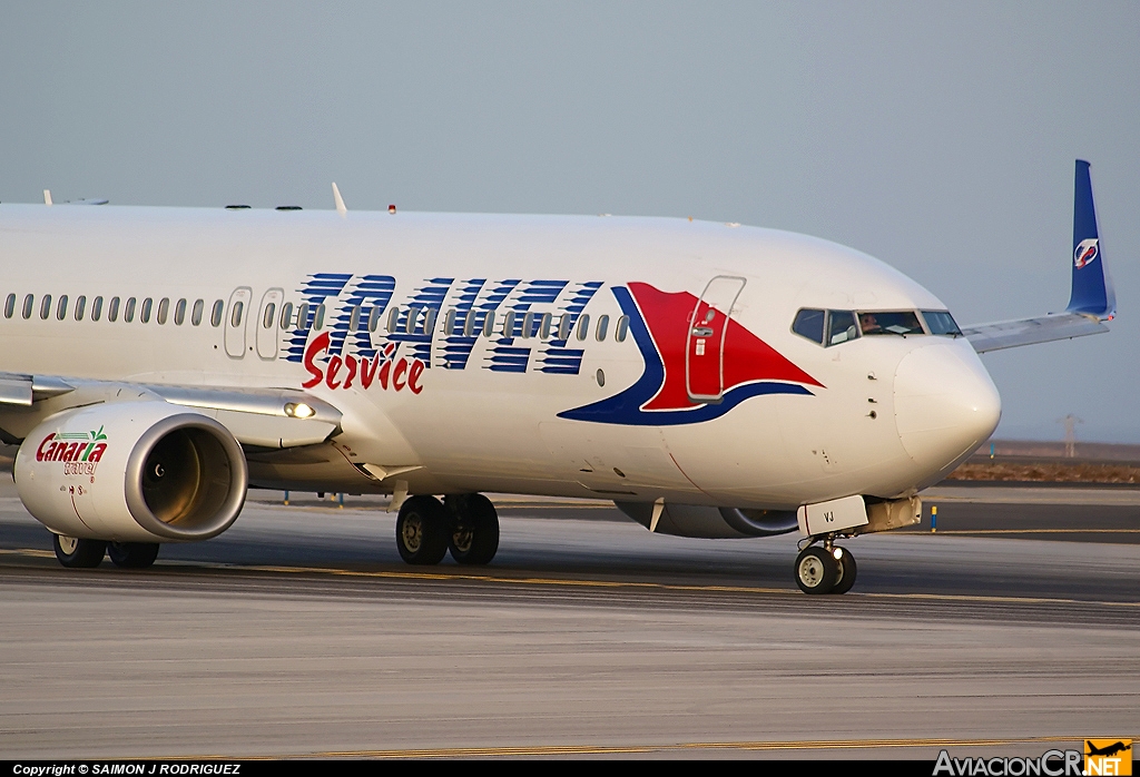 OK-TVJ - Boeing 737-8Q8 - Travel Service