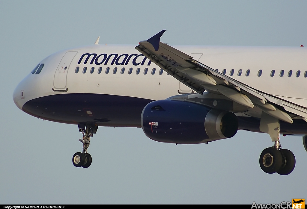 G-OZBU - Airbus A321-231 - Monarch Airlines