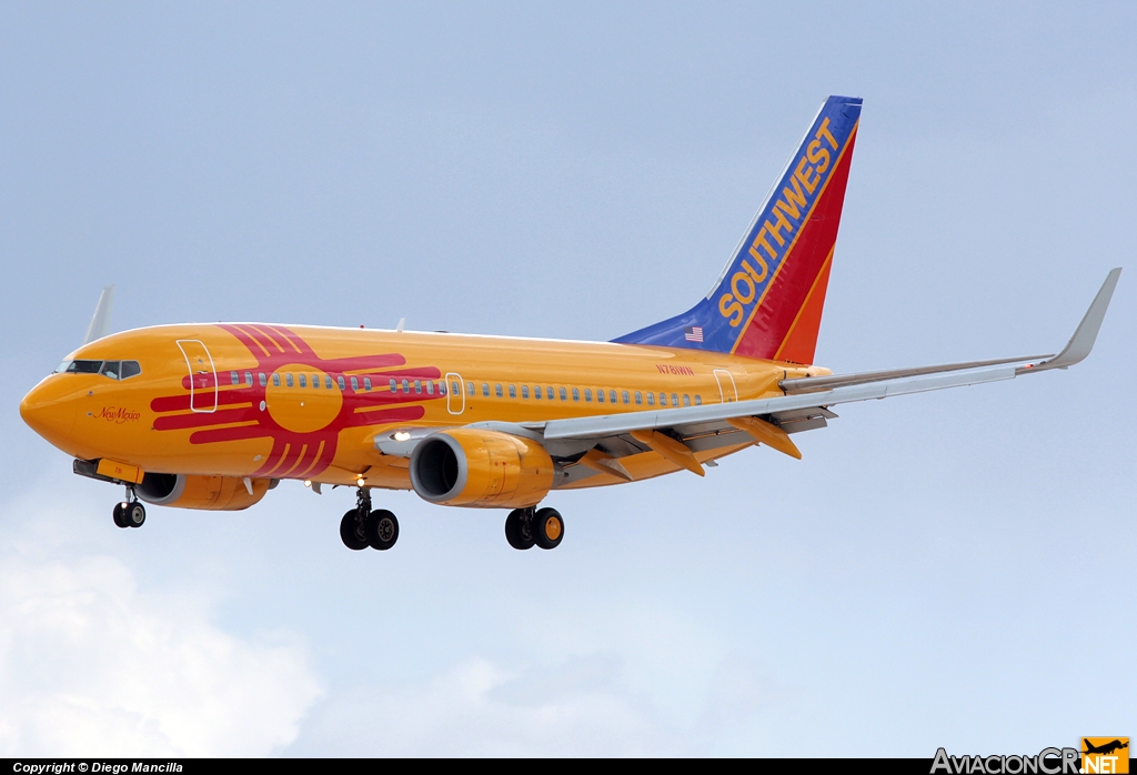N781WN - Boeing 737-7H4 - Southwest Airlines