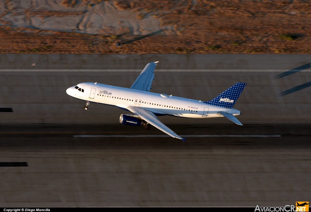 N520JB - Airbus A320-232 - Jet Blue