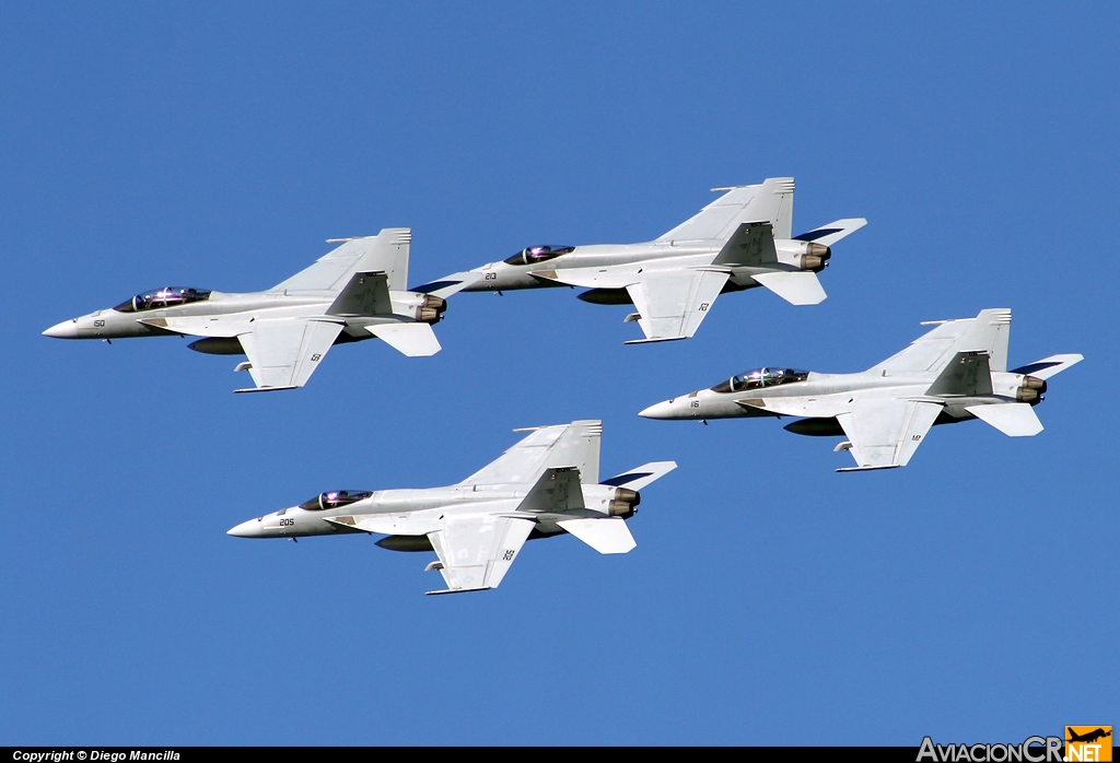 166884 - Boeing F/A-18F Super Hornet - USA - Navy