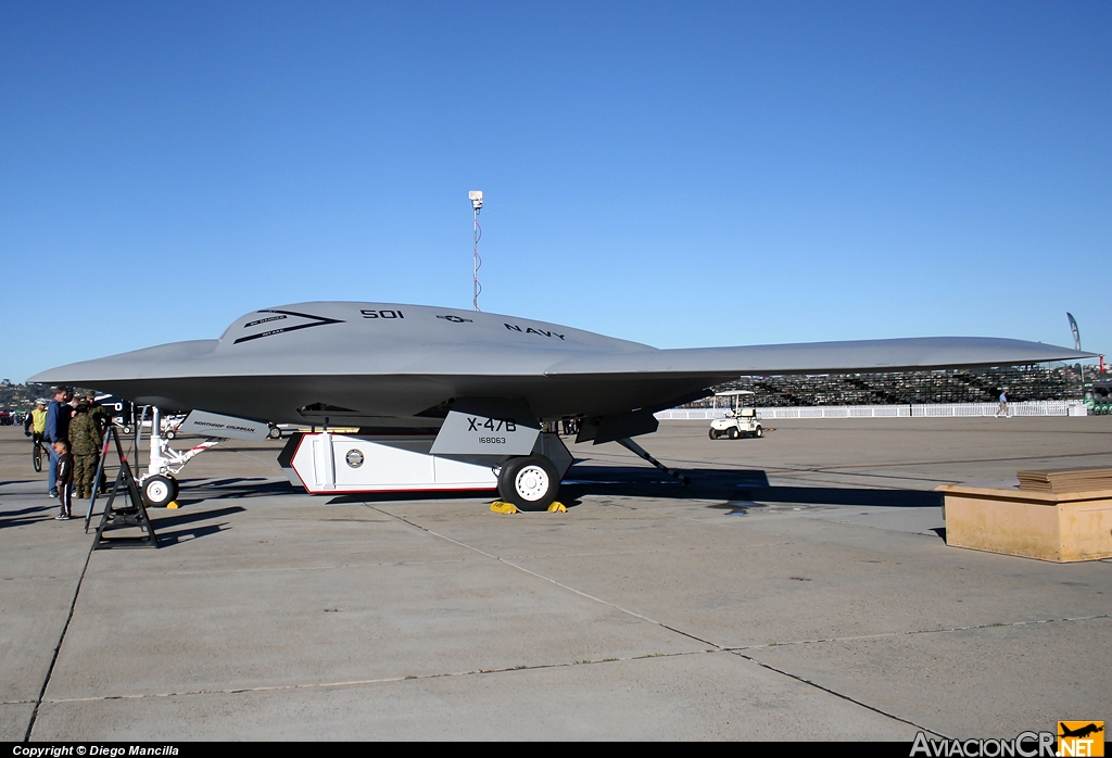 168063 - Northrop Grumman X-47B Pegasus - USA - Navy