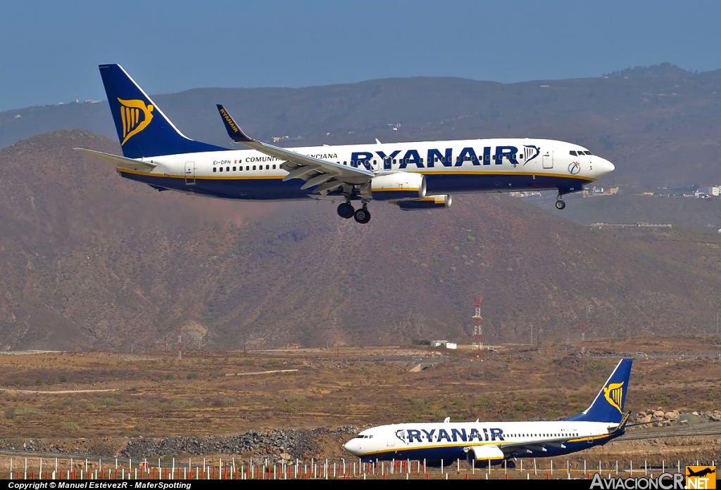 EI-DPN - Boeing 737-8AS - Ryanair