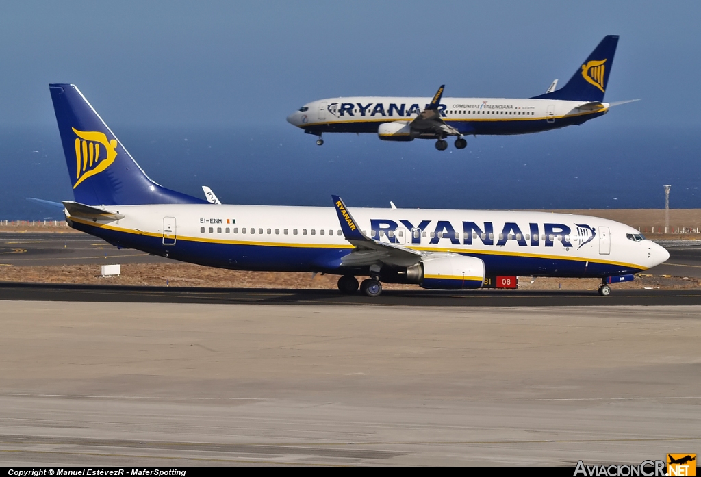 EI-ENM - Boeing 737-8AS - Ryanair