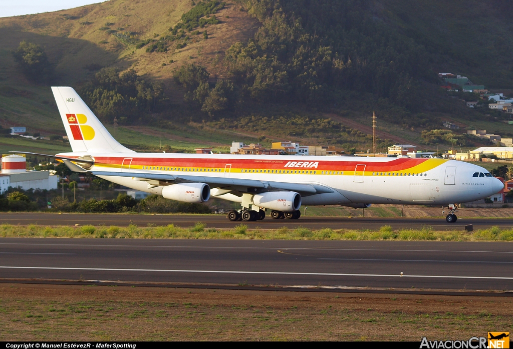 EC-HGU - Airbus A340-313X - Iberia