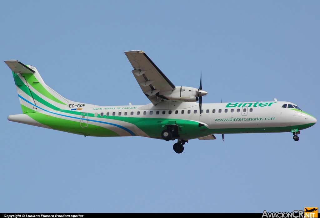 EC-GQF - ATR 72-202 - Binter Canarias