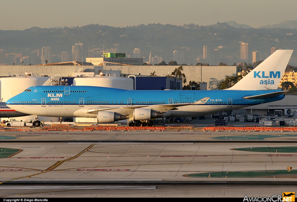 PH-BFM - Boeing 747-406M - KLM Asia