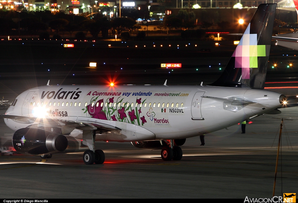 N503VL - Airbus A319-132 - Volaris