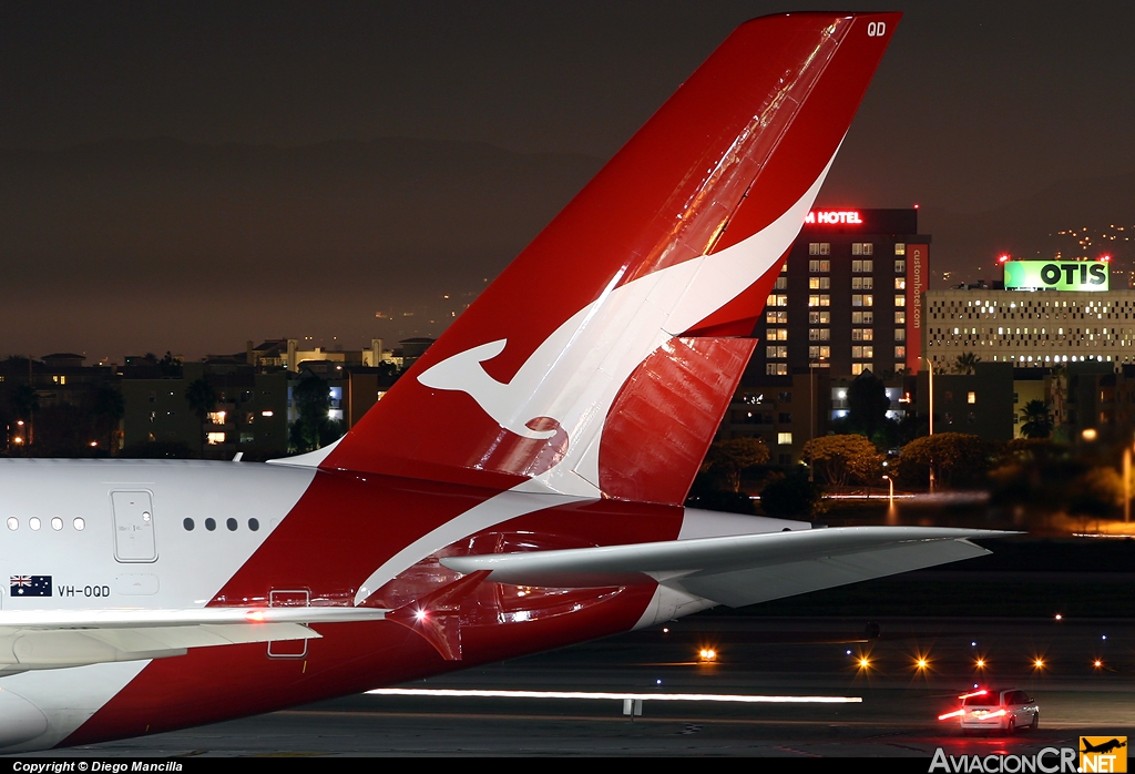 VH-OQD - Airbus A380-841 - Qantas