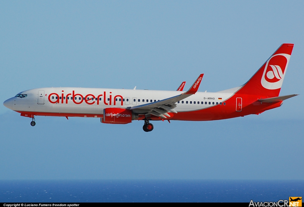 D-ABAQ - Boeing 737-86J - Air Berlin