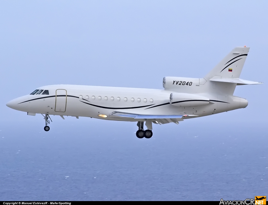 YV2040 - Dassault Falcon 900B - Privado