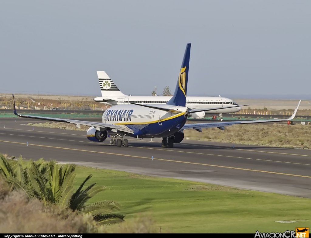 EI-EBY - Boeing	737-8AS/W - Ryanair