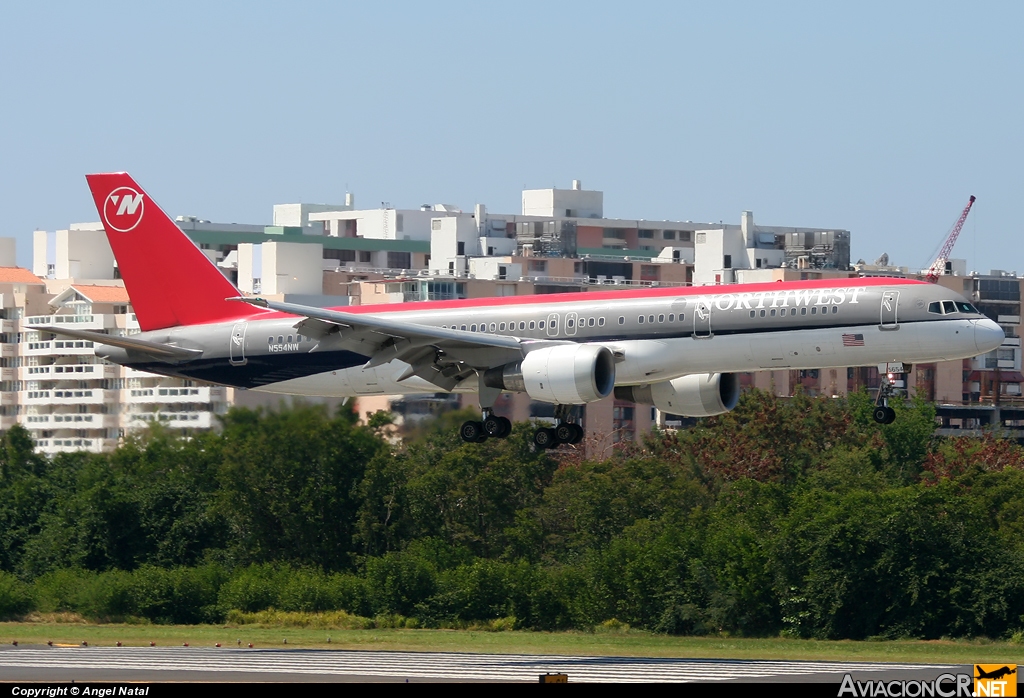 N554NW - Boeing 757-251 - Northwest Airlines