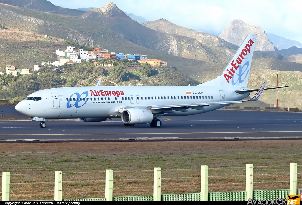 EC-HJQ - Boeing 737-85P - Air Europa