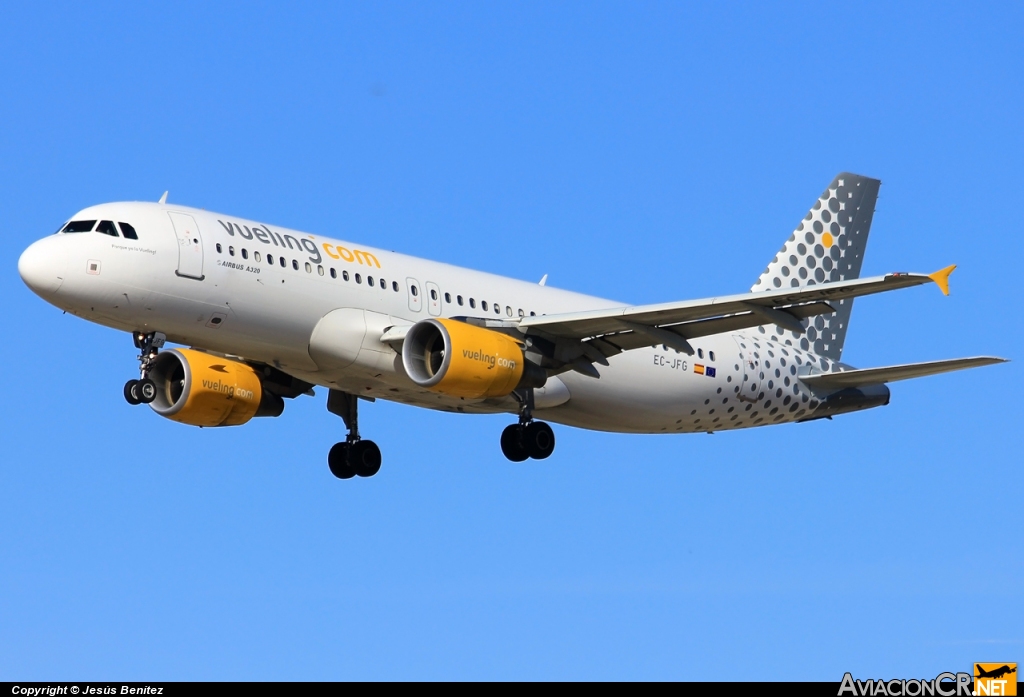 EC-JFG - Airbus A320-214 - Vueling