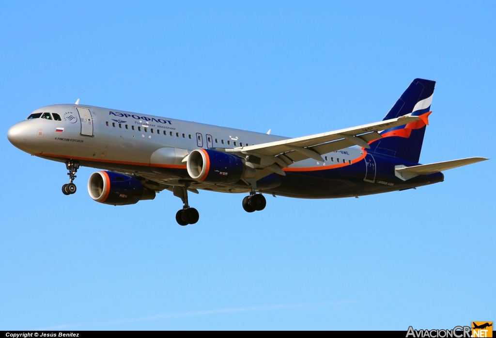 VP-BWE - Airbus A320-214 - Aeroflot  - Russian Airlines