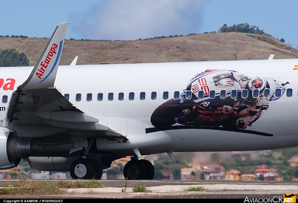 EC-JNF - Boeing 737-85P - Air Europa