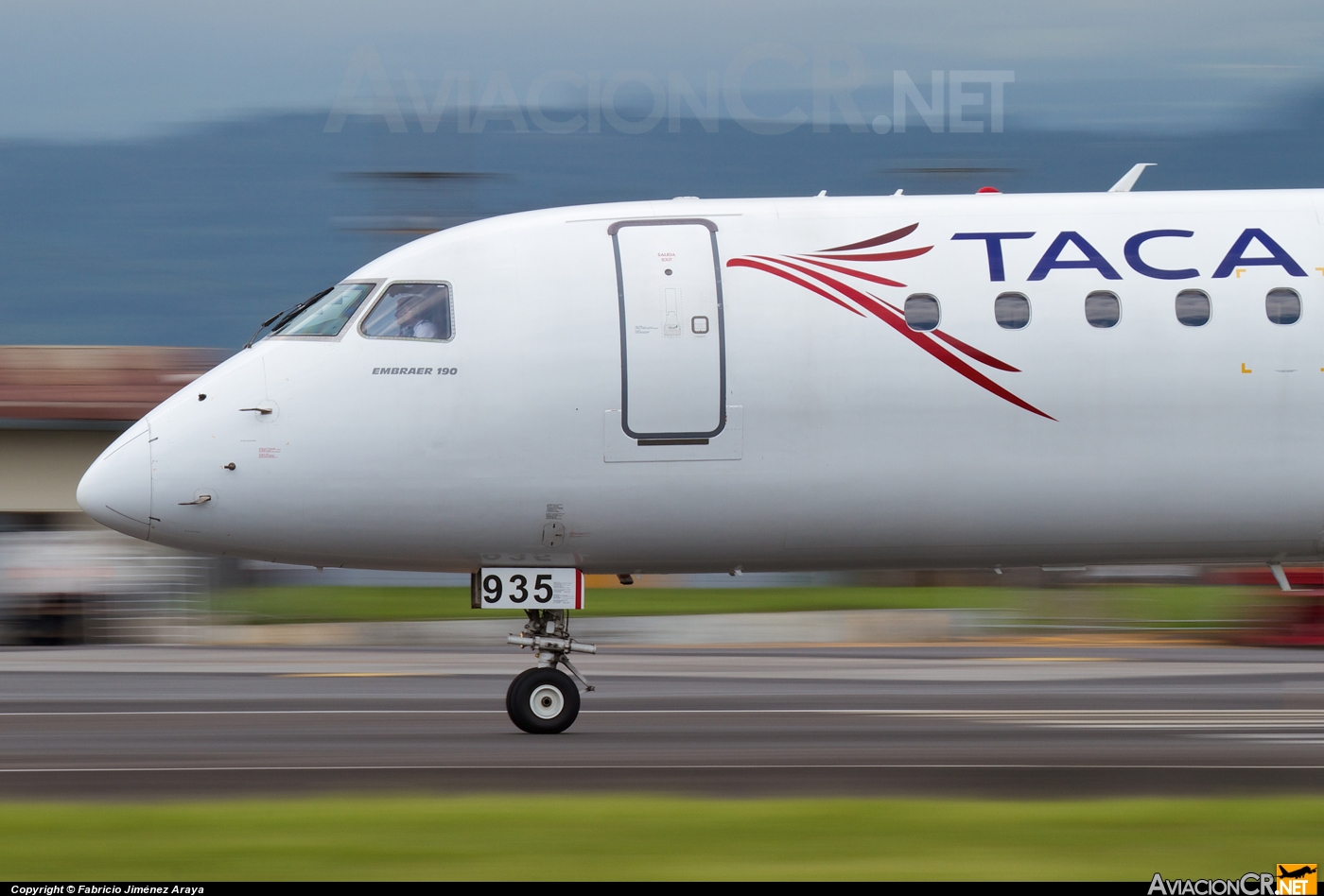 N935TA - Embraer 190-100IGW - TACA