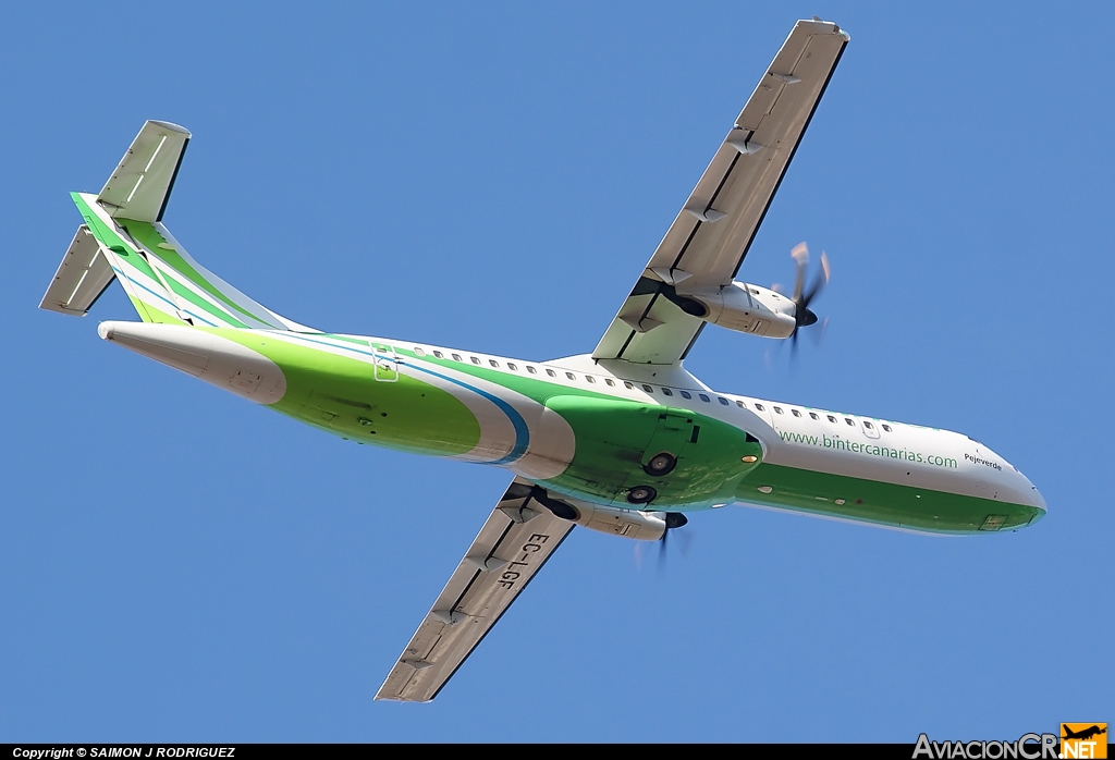 EC-LGF - ATR 72-212A - Binter Canarias