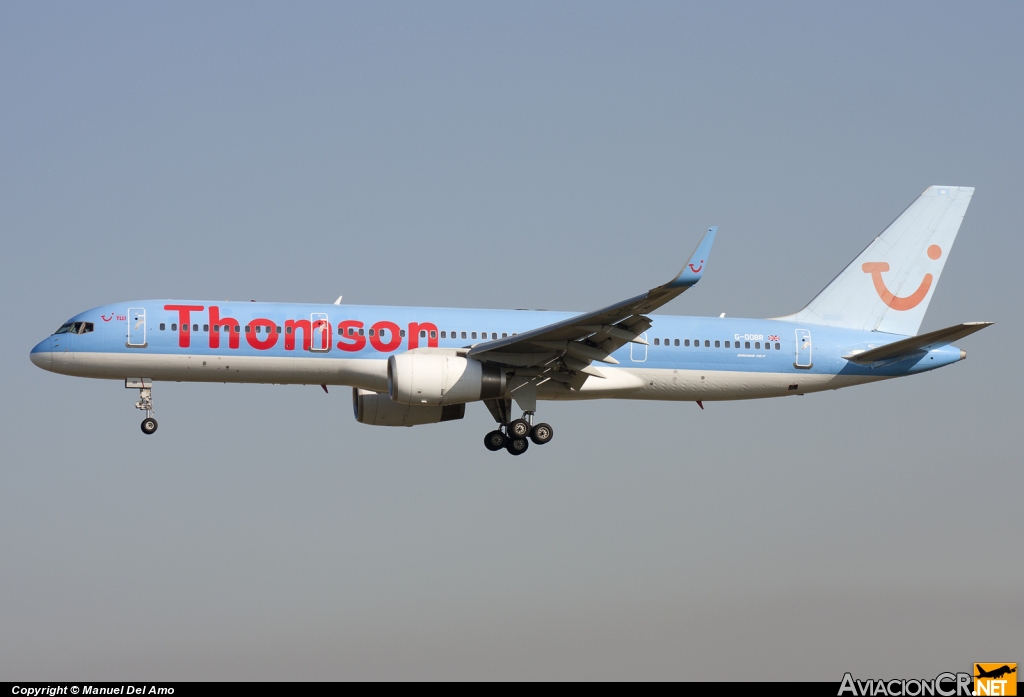 G-OOBR - Boeing 757-204 - Thomson Airways