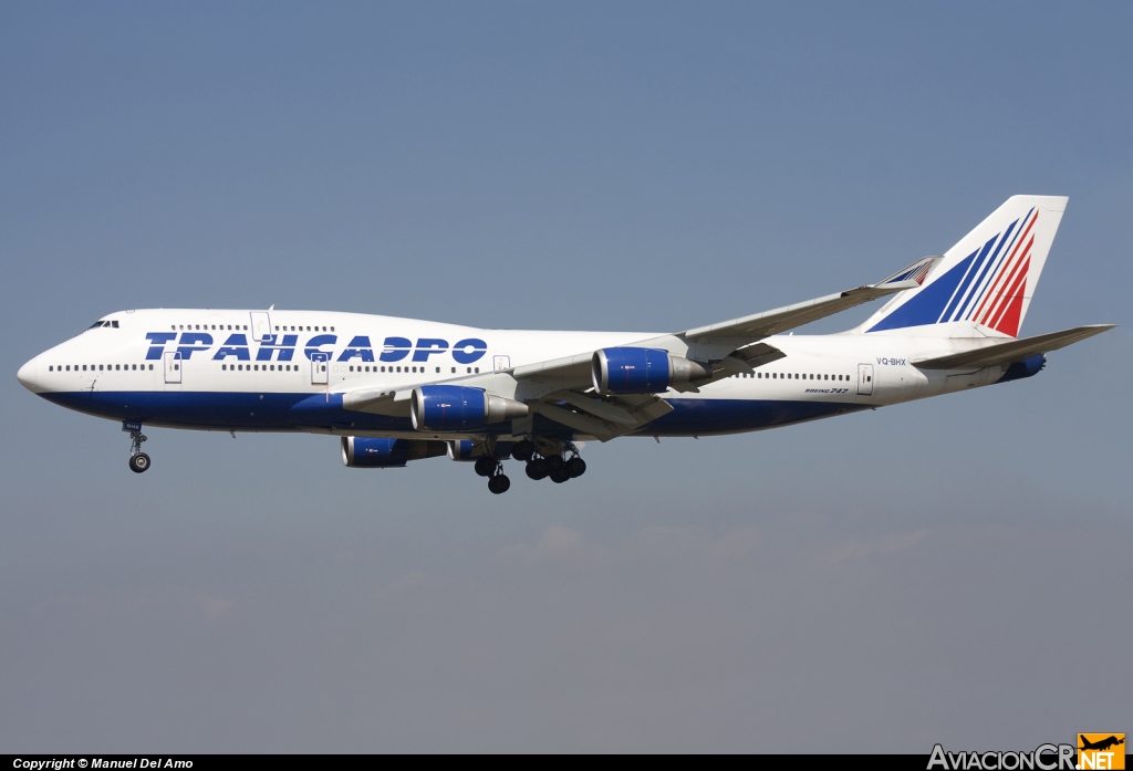 VQ-BHX - Boeing 747-4F6 - Transaero Airlines