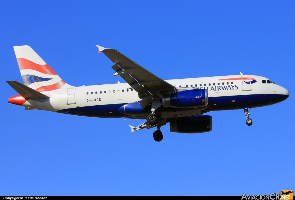 G-EUOE - Airbus A319-131 - British Airways