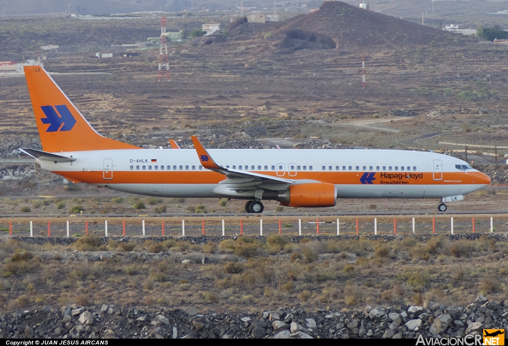 D-AHLK - Boeing 737-8K5 - Hapag-Lloyd