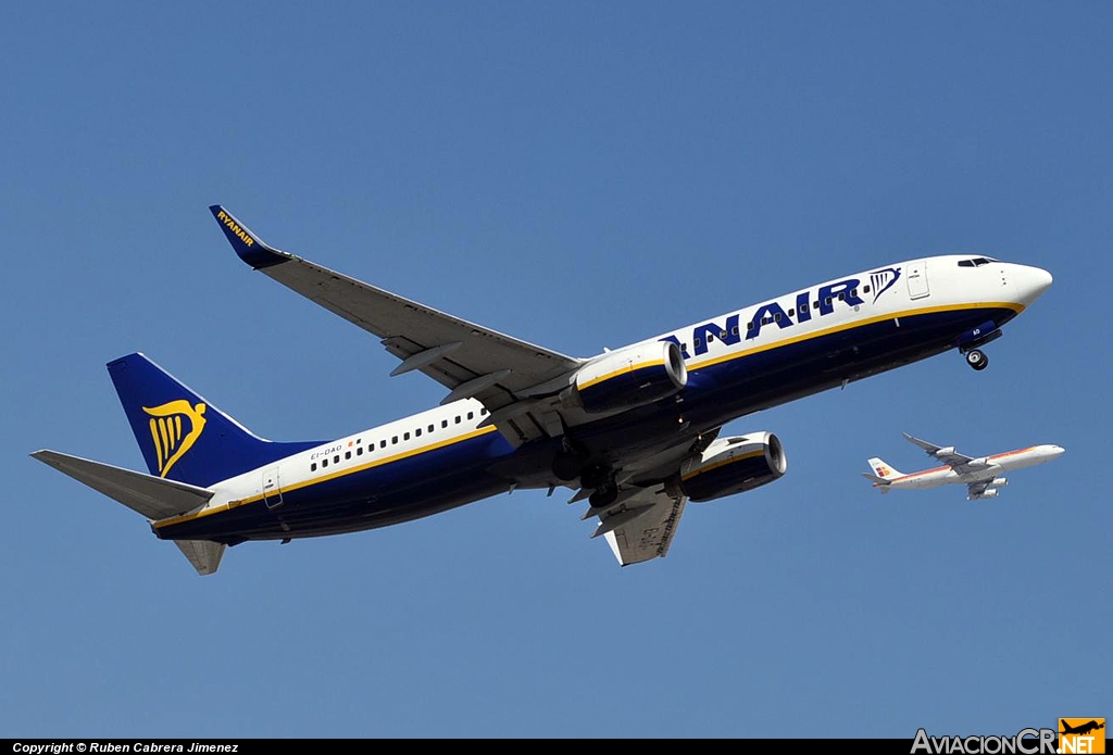 EI-DAO - Boeing 737-8AS - Ryanair