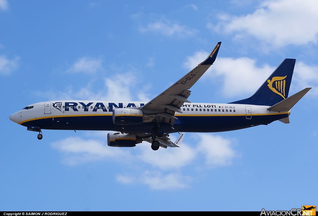 EI-DLG - Boeing 737-8AS - Ryanair