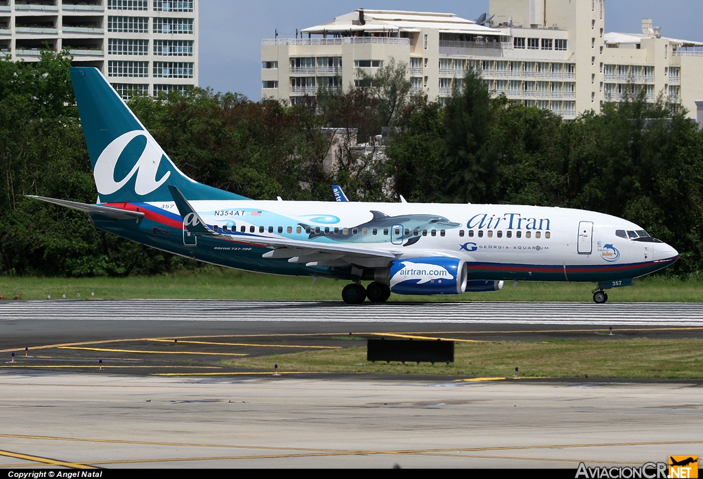 N354AT - Boeing 737-7BD - Air Tran