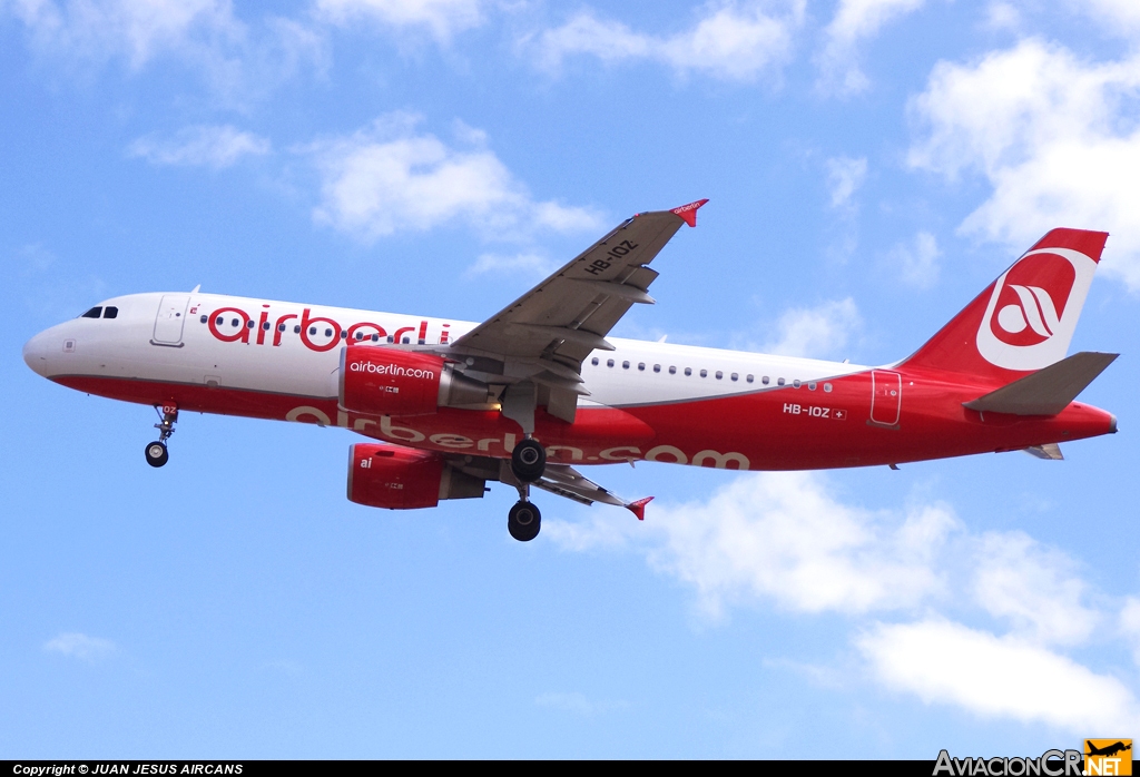 HB-IOZ - Airbus A320-214 - Air Berlin