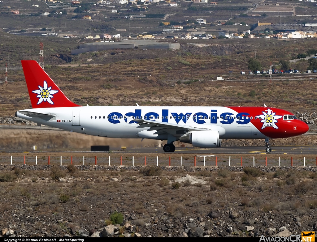 HB-IHZ - Airbus A320-214 - Edelweiss Air
