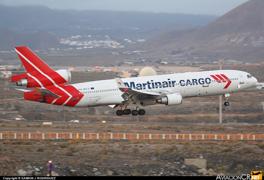 PH-MCS - McDonnell Douglas MD-11(CF) - Martinair Cargo