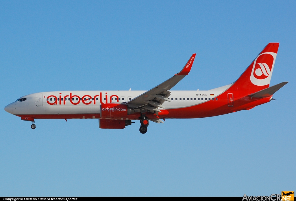 D-ABKA - Boeing 737-82R - Air Berlin