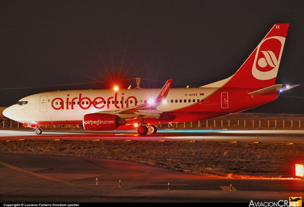 D-AHXE - Boeing	737-7K5 - Air Berlin