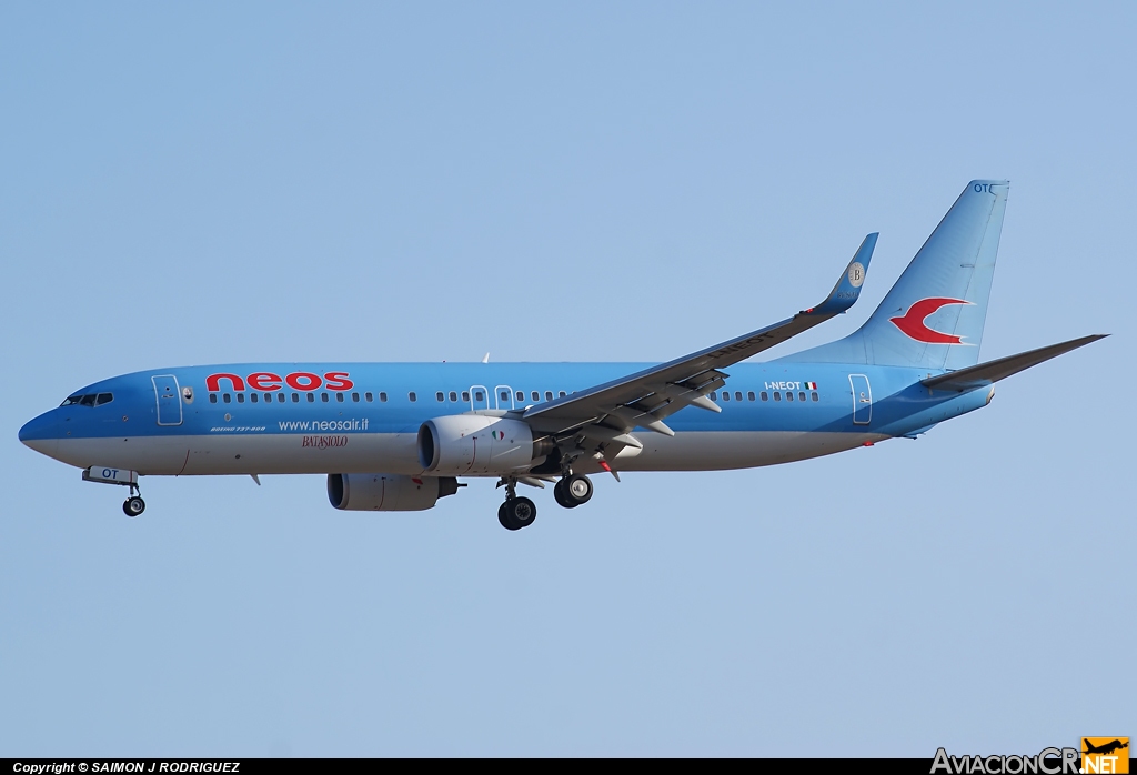 I-NEOT - Boeing 737-86N - Neos