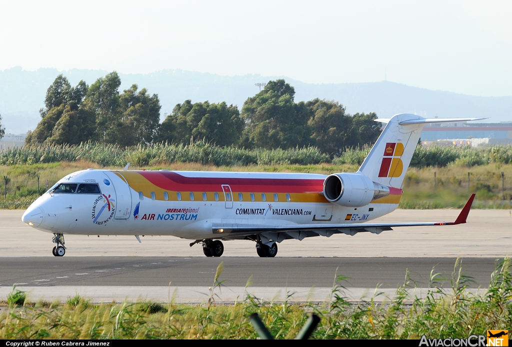 EC-JNX - Bombardier CRJ-200ER - Air Nostrum (Iberia Regional)