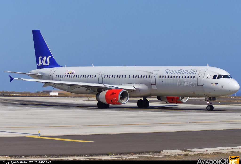 OY-KBE - Airbus A321-232 - Scandinavian Airlines - SAS