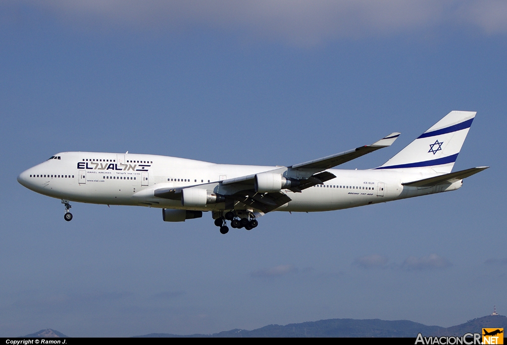 4X-ELH - Boeing 747-412 - El Al Israel Airlines