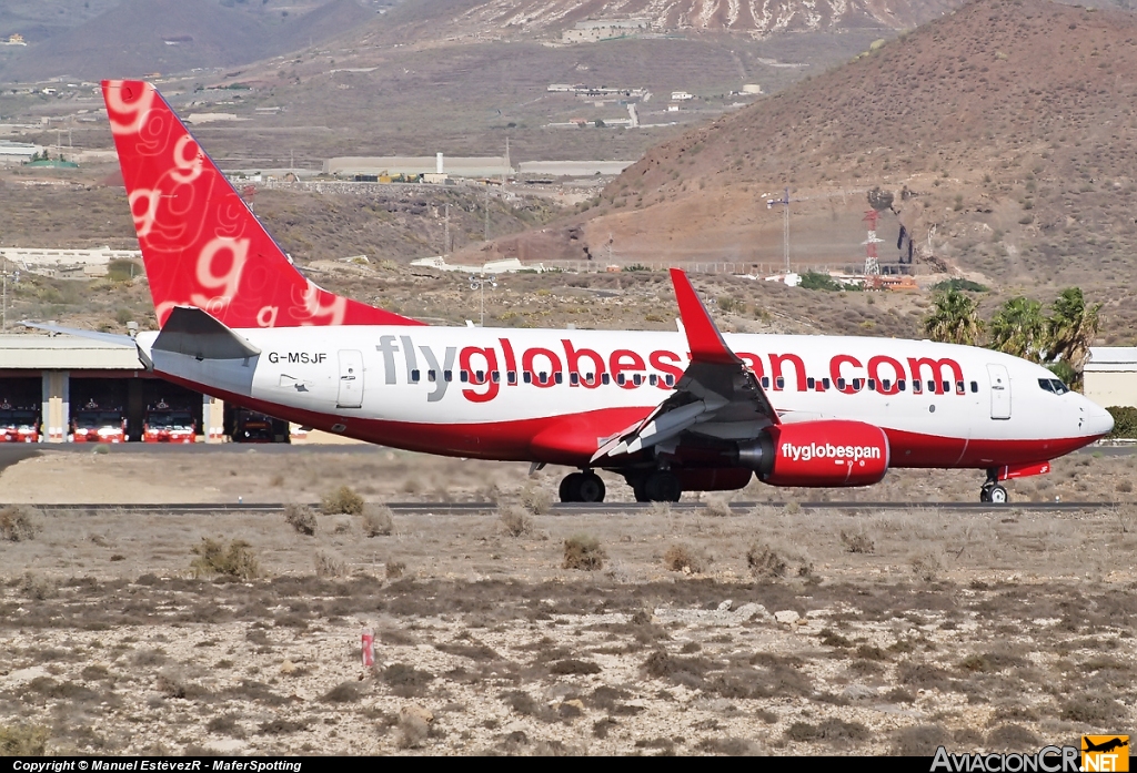 G-MSJF - Boeing 737-7Q8 - Flyglobespan