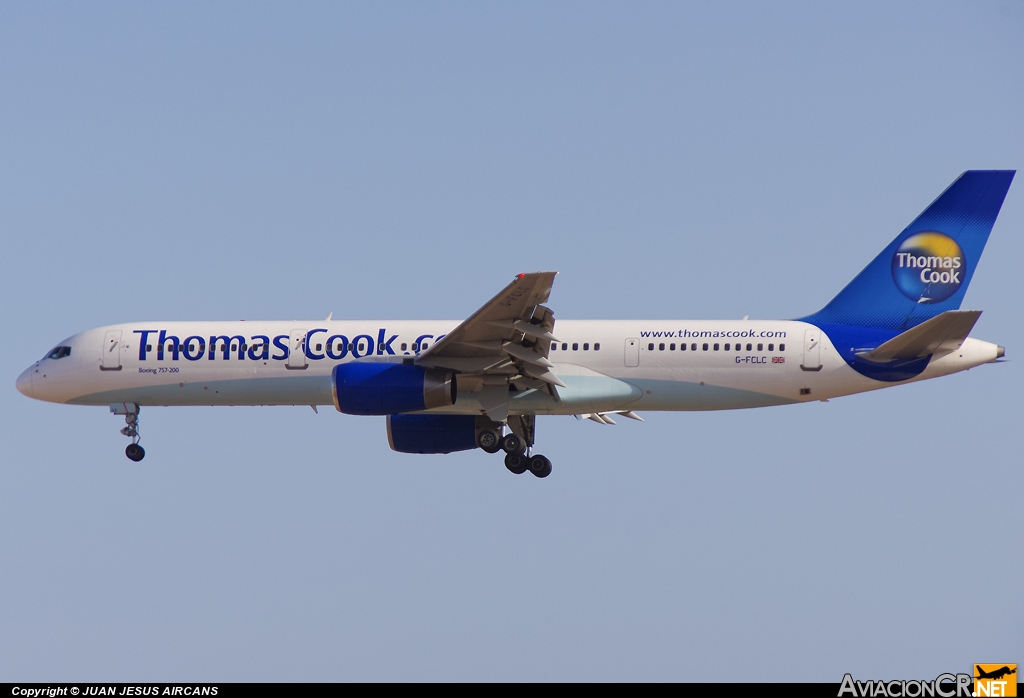 G-FCLC - Boeing 757-2Q8 - Thomas Cook