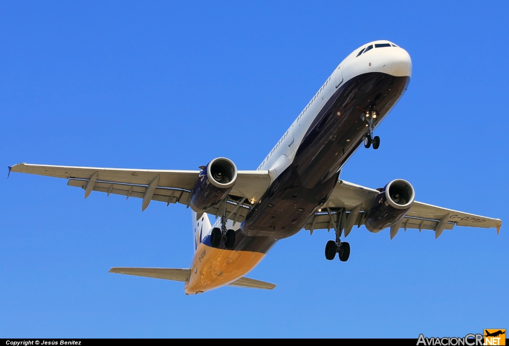 G-OZBP - Airbus A321-231 - Monarch Airlines