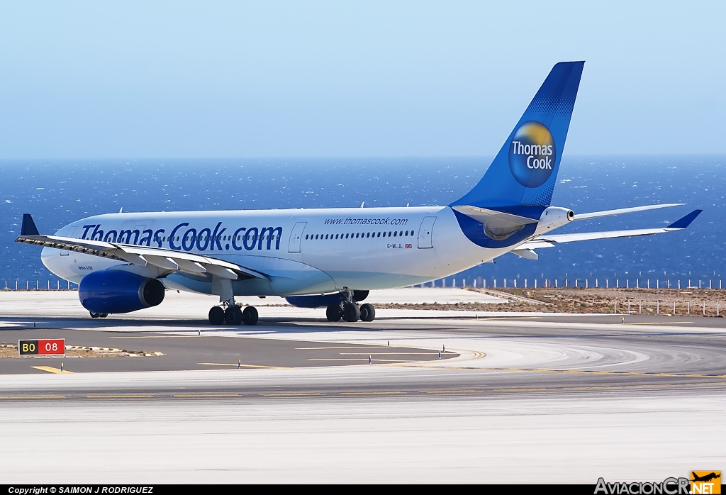 G-MLJL - Airbus A330-243 - Thomas Cook Airlines