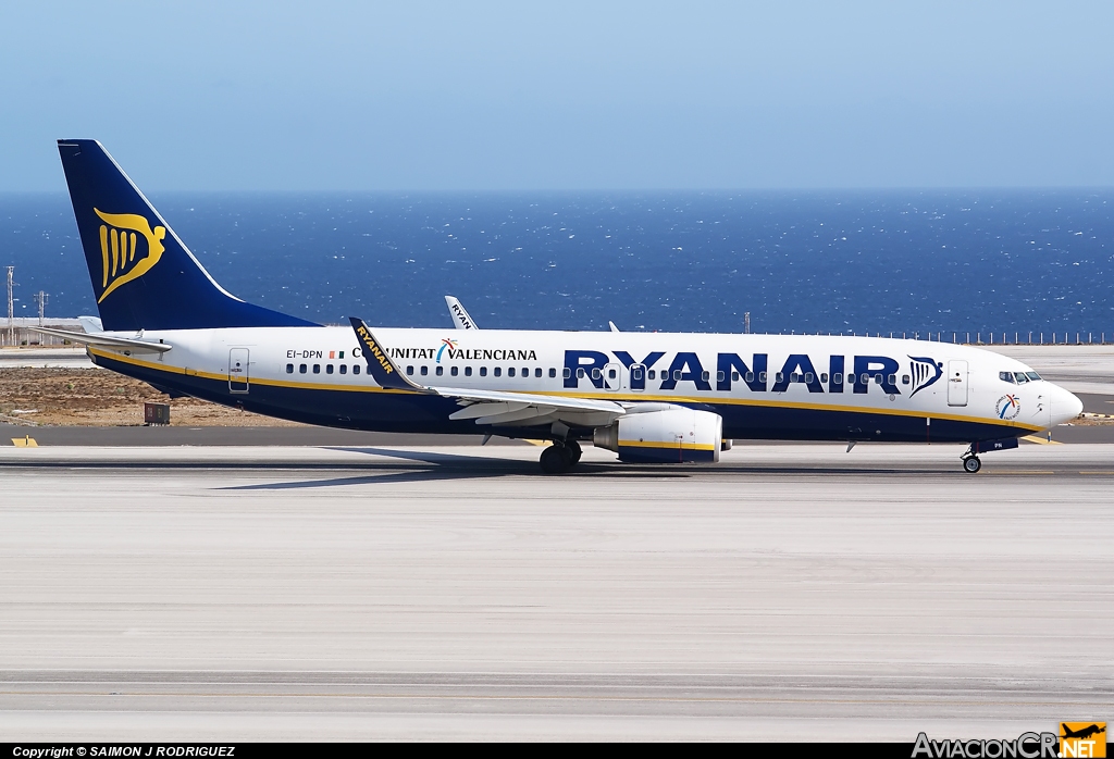 EI-DPN - Boeing 737-8AS - Ryanair