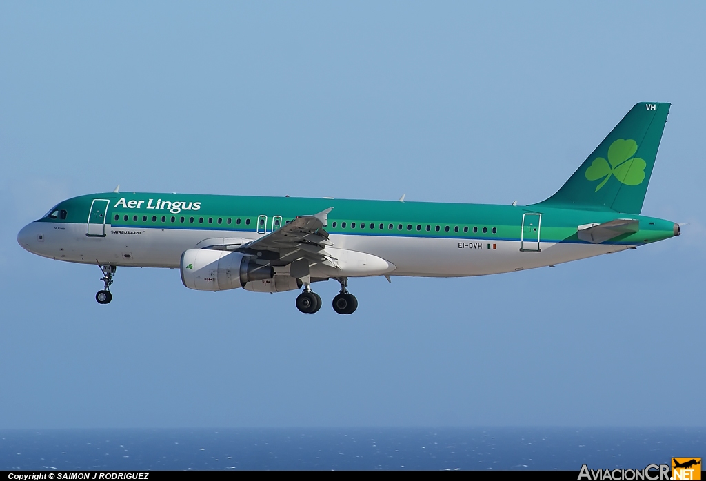 EI-DVH - Airbus A320-214 - Aer Lingus